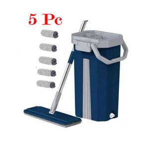 ممسحة ثورية مع دلو عصر متكامل