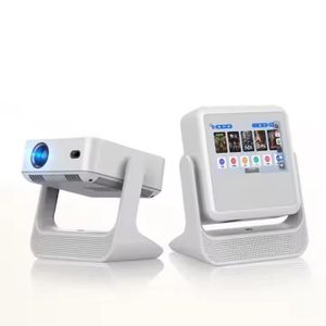 Projecteur Intelligent 2-en-1 Android 4K – Écran Tactile Rotatif avec Auto Focus & WiFi