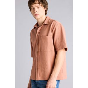 Defacto Stretch Fabric Boxy Fit Shirt
