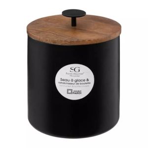 Secret De Gourmet Seau à glace avec couvercle manguier