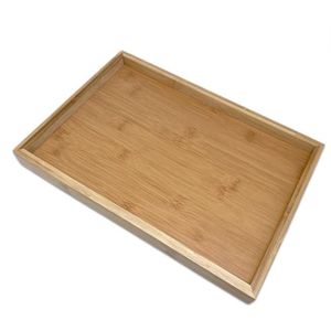 Plateau bambou carres pour presentation et services 41/29CM