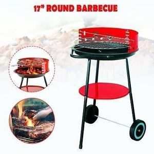 Grill Barbecue Extérieur sur Pied pour Jardin et Camping