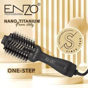 Enzo  Brosse cheveux électrique soufflante professionnelle effet de salon 1500W