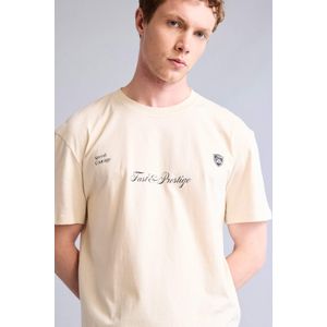 Defacto 100% Cotton Regular Fit Printed Short Sleeve T-shirt
