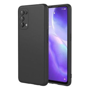 Coque Silicone pour Oppo reno 5 5G noir