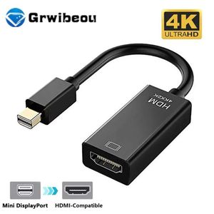 Adaptateur Mini DP Thunderbolt vers HDMI, convertisseur Connecto 4K 2K 1080P pour MacBook surface ordinateur portable TV moniteur projecteur
