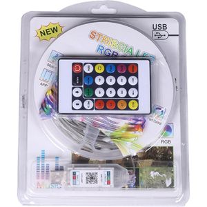 Bande LED RGB 10M USB Multicolore avec Télécommande IR et APP Smartphone – Ruban LED Flexible, Mode Musique Music Sync, Éclairage décoratif et ambiance intérieur pour chambre, salon, TV, bureau et gaming, installation facile, kit complet LED décoratif.