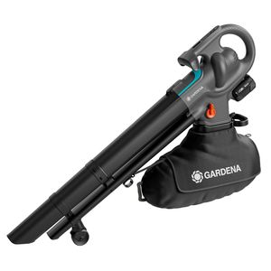 Gardena Aspirateur souffleur broyeur 3-en-1 PowerJet Collect 18V P4A,Kit prêt-à-l’usage 
