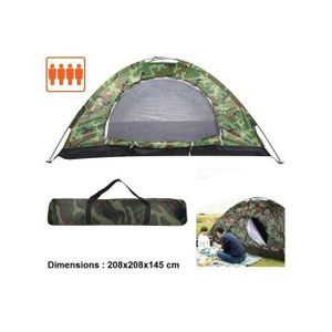 Tente de camping étanche pour 4 personnes pour la plage et la randonnée