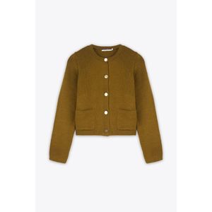 Marwa Cardigan À Boutons - Kaki