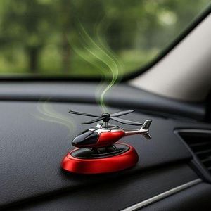 Humidificateur voiture Hélicoptère accélérer la diffusion du parfum Rotation énergie de soleil