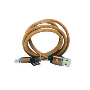 AERON Câble USB vers USB-C En Cuir Synthétique 1M