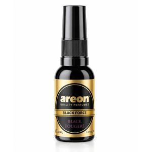 Areon Black Force Black Fougère 30 ml – Spray Parfumé Voiture & Maison – Parfum Frais et Élégant