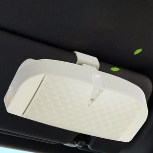 étui à lunettes de voiture, pochette de rangement