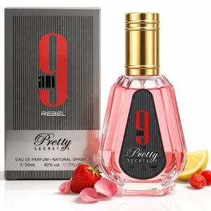 Pretty SECRETS Parfum 9 AM Rebel Eau de Parfum 50ml – Fragrance Elegante & Sensuelle Longue Tenue