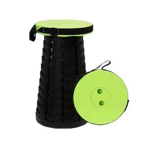 Tabouret pliable Portable - Léger pour le camping, la pêche, la cuisine