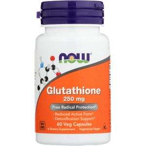 Now Foods Glutathion, 250 mg, 60 capsules végétariennes
