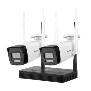 Hikvision Kit de vidéosurveillance Wi-Fi 4MP NKS424W0H