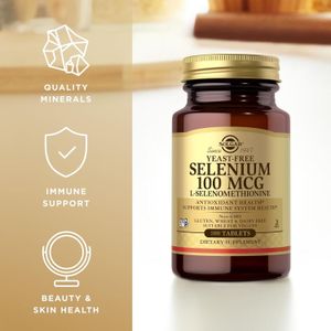 Solgar Selenium, Yeast-Free, 100 µg, 100 tablets