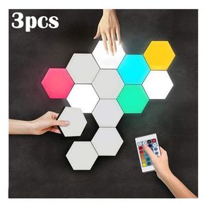 1pc Mini Marocain Ramadan Led Lumière Hexagonale Intégrée - Temu