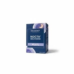 Dietaroma Mélatonine Maxi pour Sommeil Réparateur et Endormissement Rapide - Régulation du Cycle et Amélioration de la Qualité du Sommeil - 15 Comprimés Sécables - (Fabriqué en France )  