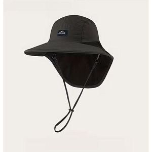 Chapeau Panama  Plage, Pêche, Voyage Noir Chapeau de Soleil Toutes Saisons pour Hommes & Femmes, Accessoires de Plage