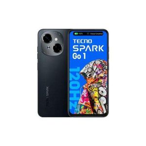 Tecno Spark Go 1 - Smartphone 4G - 4 Go RAM + 128 Go ROM - Écran 6,52" HD+ - Batterie 5000 mAh - Double SIM