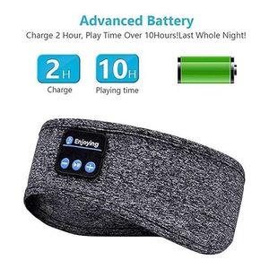 حزام نوم لاسلكي / عصابة رياضية - عصابة رأس بلوتوث - عصابة رأس موسيقية محمولة