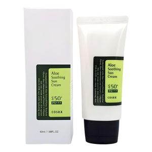 Cosrx Crème Solaire Apaisante Aloe SPF 50+ PA+++ - Protection UVA/UVB - Hydratante - Visage et Corps - 50ml