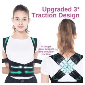 حزام تصحيح الوضعية قابل للتعديل، مصحح ظهر مرن للنساء والرجال، دعم ظهر مريح، مقوم وضعية، حزام مريح للظهر والكتفين
