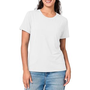 T-shirts Femme Coton Bio Blanc