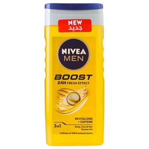 NIVEA MEN NIVEA Men gel douche "Active Energy" pour le corps, le visage et les cheveux - 250ml