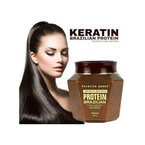 keratine queen Masque brésilien Moisturizin Protein, Réparer tes cheveux 1000ml