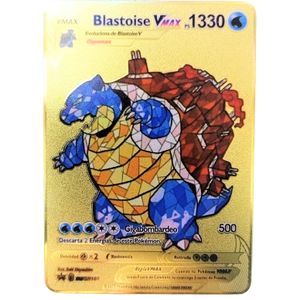 Pokemon CARTE POKEMON GOLD METAL CHARIZARD VMAX 550 à prix pas