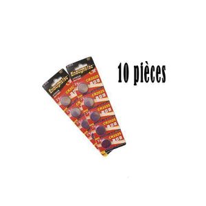 10 pièces pile , lithium Batterie , 3V CR2025.
