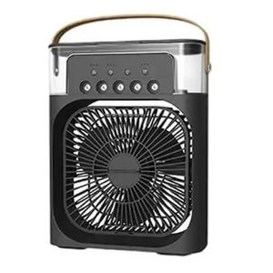 Mini Ventilateur Portable 3-en-1 USB avec Brumisateur & Lumière LED – Refroidissement Compact & Pratique