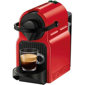 Nespresso Machine à café Inissia Rouge + coffret Capsules offert 