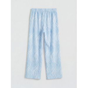 Lc Waikiki Elastic Waist Patterned Girl's Trousers