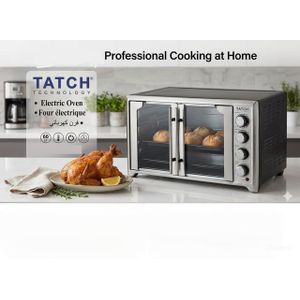 TATCH Four Électrique 60 Litres Double Porte - TY-K605CL