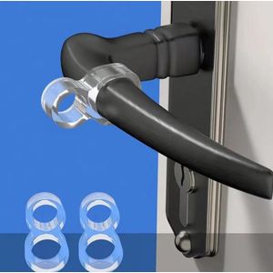 2pcs Anneaux de butée de porte en silicone premium Durables, silencieux, souples et flexibles, en caoutchouc pour la protection des portes de bureau à domicile