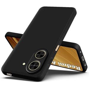 Case Pochette silicone liquide pour Xiaomi Redmi A5 4G : Noir