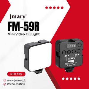 Jmary FM-59R Rechargeable Mini LED Light