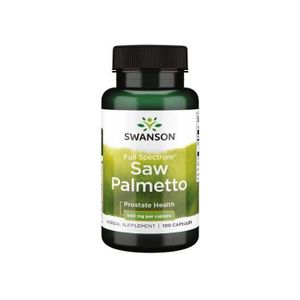 Swanson Saww Palmetto (Chou palmiste) à spectre complet - 540 540 540 540 - 100 100 100 100 100 100 100 100 caps 540mg