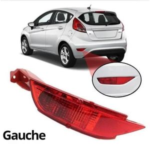 General Catadioptre gauche Pare-chocs Arrière Réflecteur gauche Compatible avec Ford Fiesta 2008-2017 C-Max 2010-2018