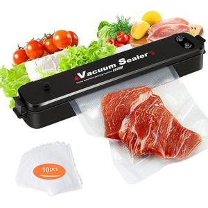 Machine de Scellage Sous Vide Alimentaire Haute Performance – Avec 10 Sacs
