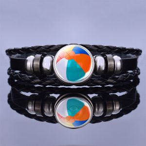 Bracelet En Cuir volly ball football koora game,fifa world cup