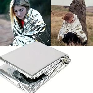 بطانية الطوارئ الخارجية، مجموعة الإنقاذ العسكرية، مقاومة للرياح، مقاومة للماء، رقائق حرارية، الإسعافات الأولية، التخييم، المشي لمسافات طويلة، دافئة