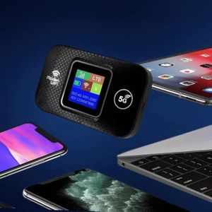 Routeur mobile 4G/5G portable USB, WiFi sans fil rapide 300Mbps pour voiture et usage nomade