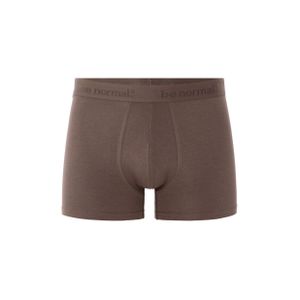Celio Boxer en coton stretch uni - BROWN DARK -