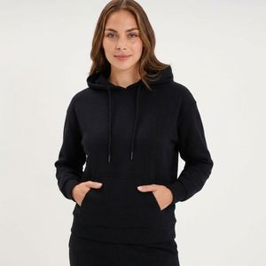 OZAM PARIS Sweat à Capuche Premium pour Femme – Le Pullover Noir Classique